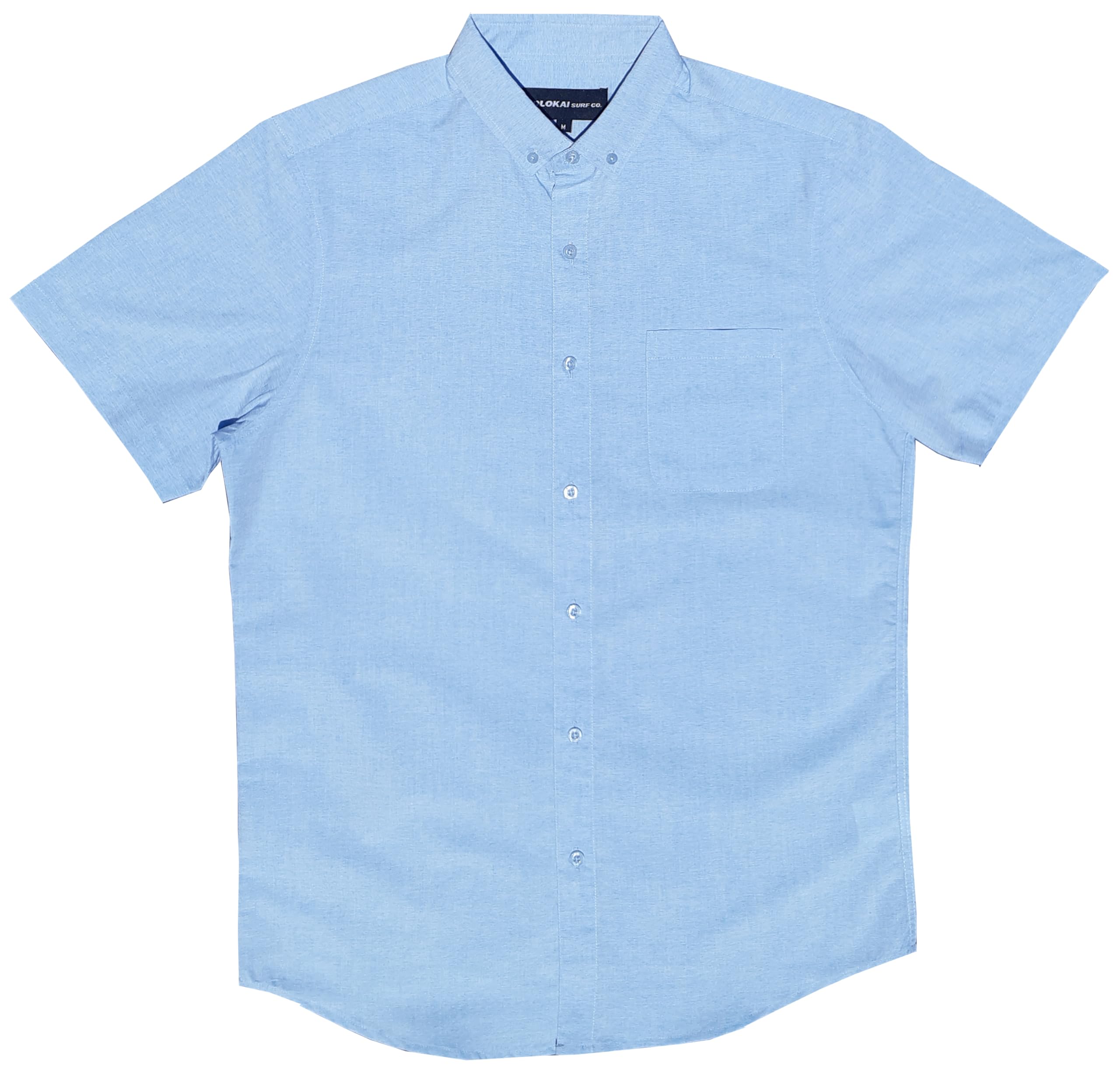 Molokai Surf Button Down Slim Fit Hawaiian Short Sleeve Shirts