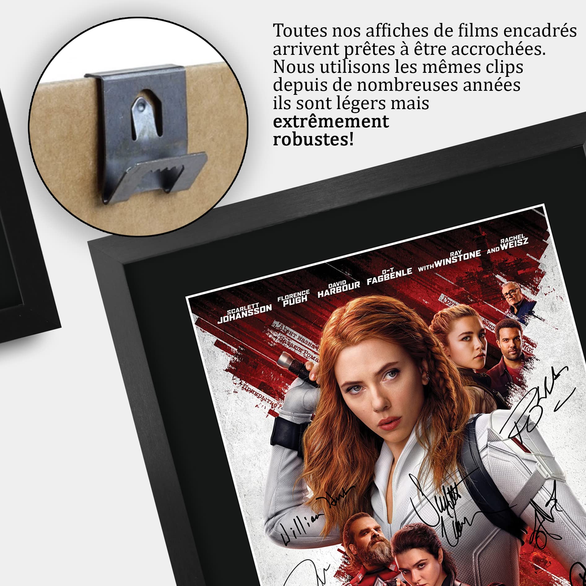 HWC Trading A3 Stan Lee Marvel Creator Cadeaux Image Imprimée Signée Autographe Pour Les Adeptes Et Les Fans - A3 Cadre : Stan Lee