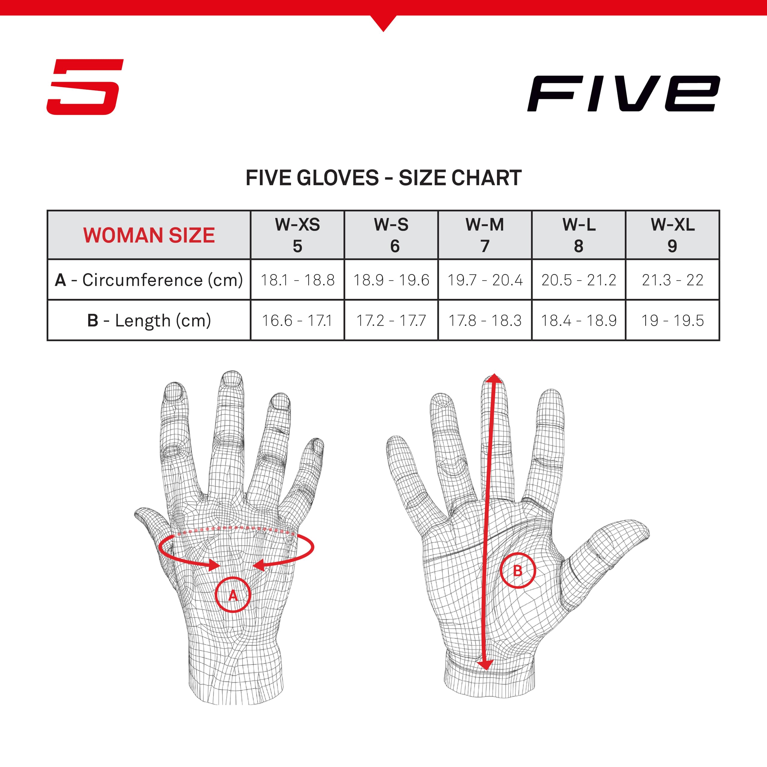 FIVE GLOVES RS3 Evo damskie rękawiczki motocyklowe dla kobiet, rękawiczki do jazdy na motocyklu, skuterze i innych, kwiat borealny/czarny, XS-XL