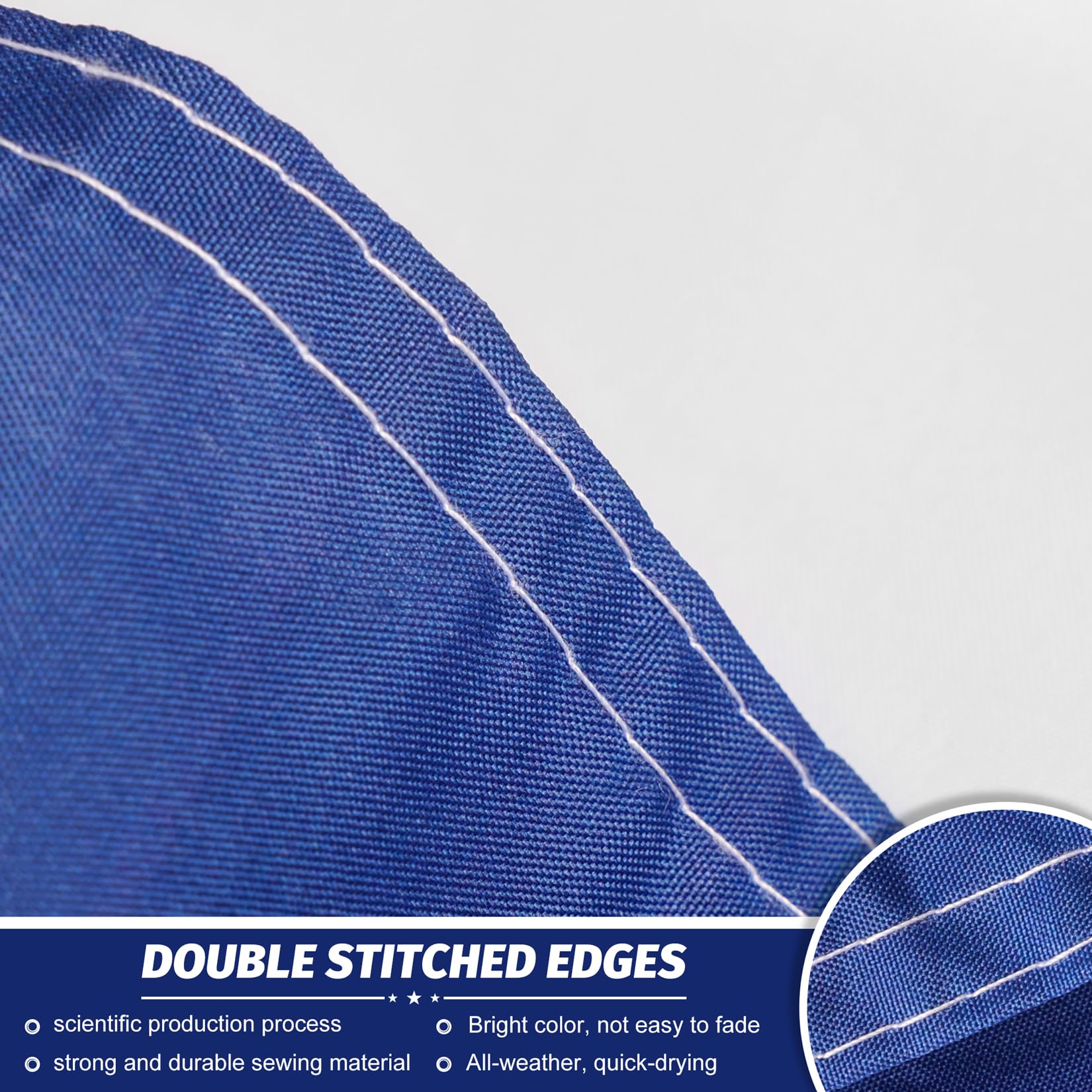 Texas State Flag 3x5 Ft Premium MADE IN A Embroidered Sewn Heavy - Foto 12