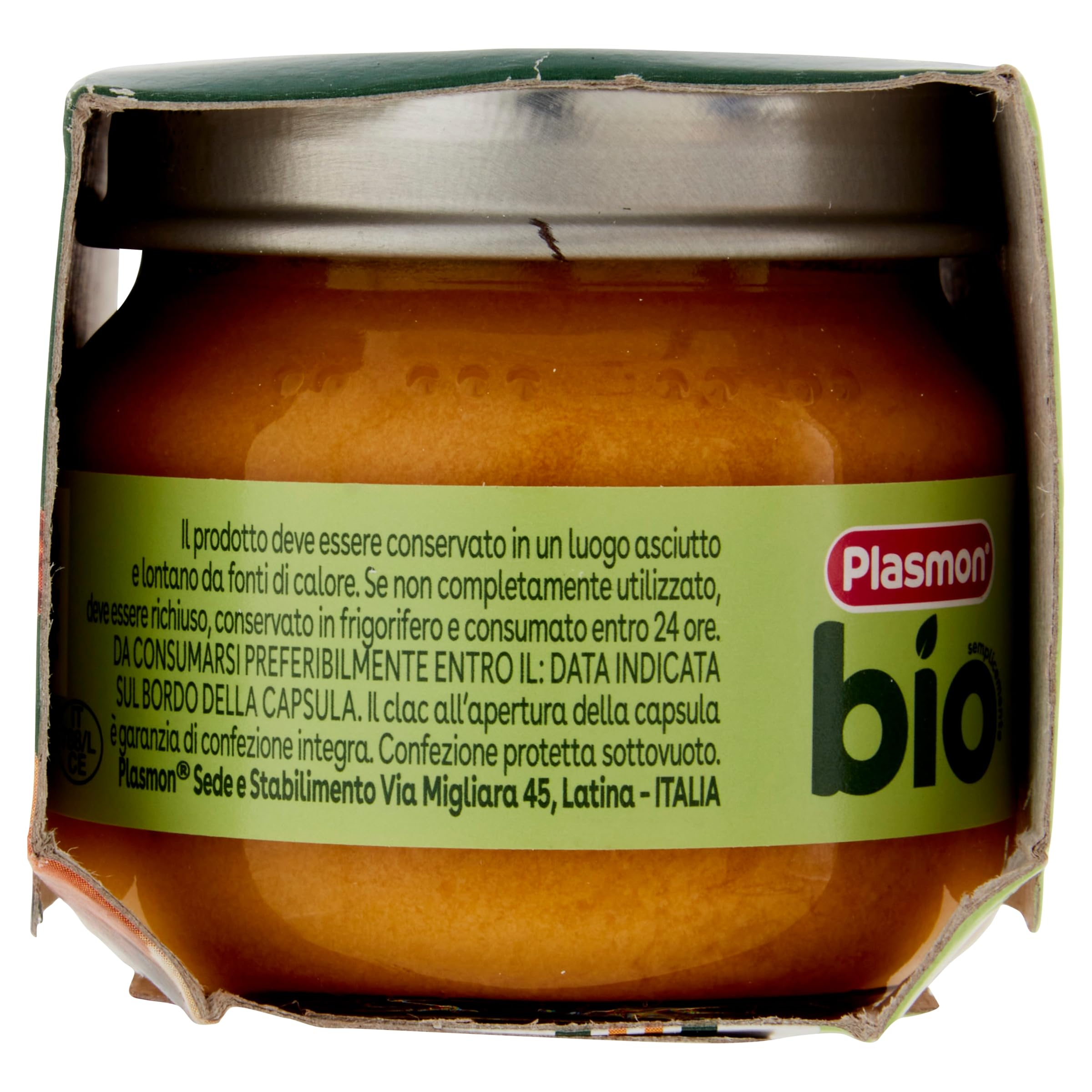 Plasmon BIO Omogeneizzato Manzo 2X80g (12 Confezioni)