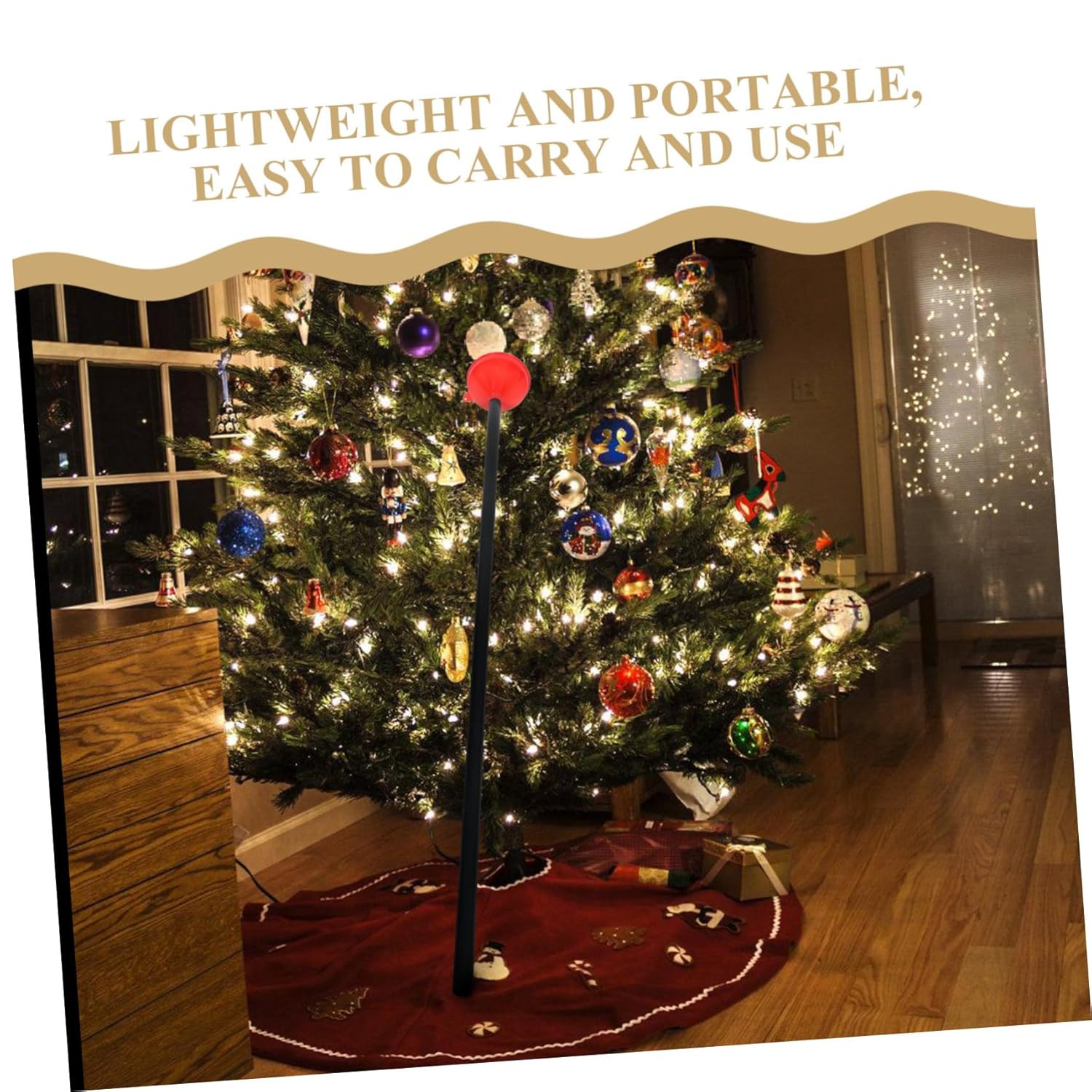 DECHOUS Christmas Tree Watering Funnel System Reusable Watering Tool for Xmas Plants Lightweight Versatile Design for Efficient of All Christmas Trees