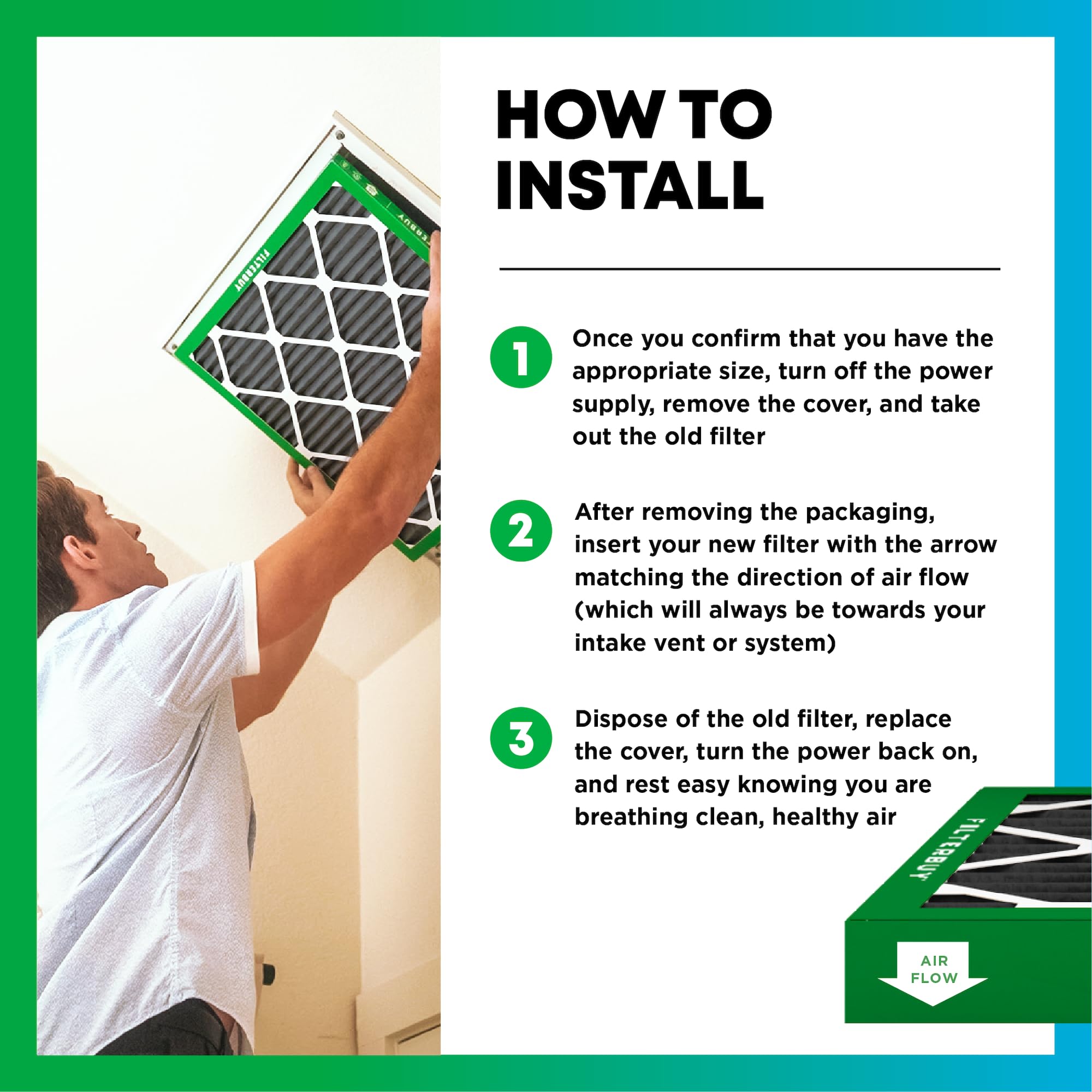 Filtro De Aire Con Carbón Activado - Tamaño 100x100 Cm, Grosor 3 Mm - Para Prefiltro En Purificadores O Aire Acondicionado