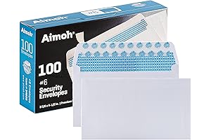 #6 3/4 Security Envelopes Peel and Seal Tint No Window