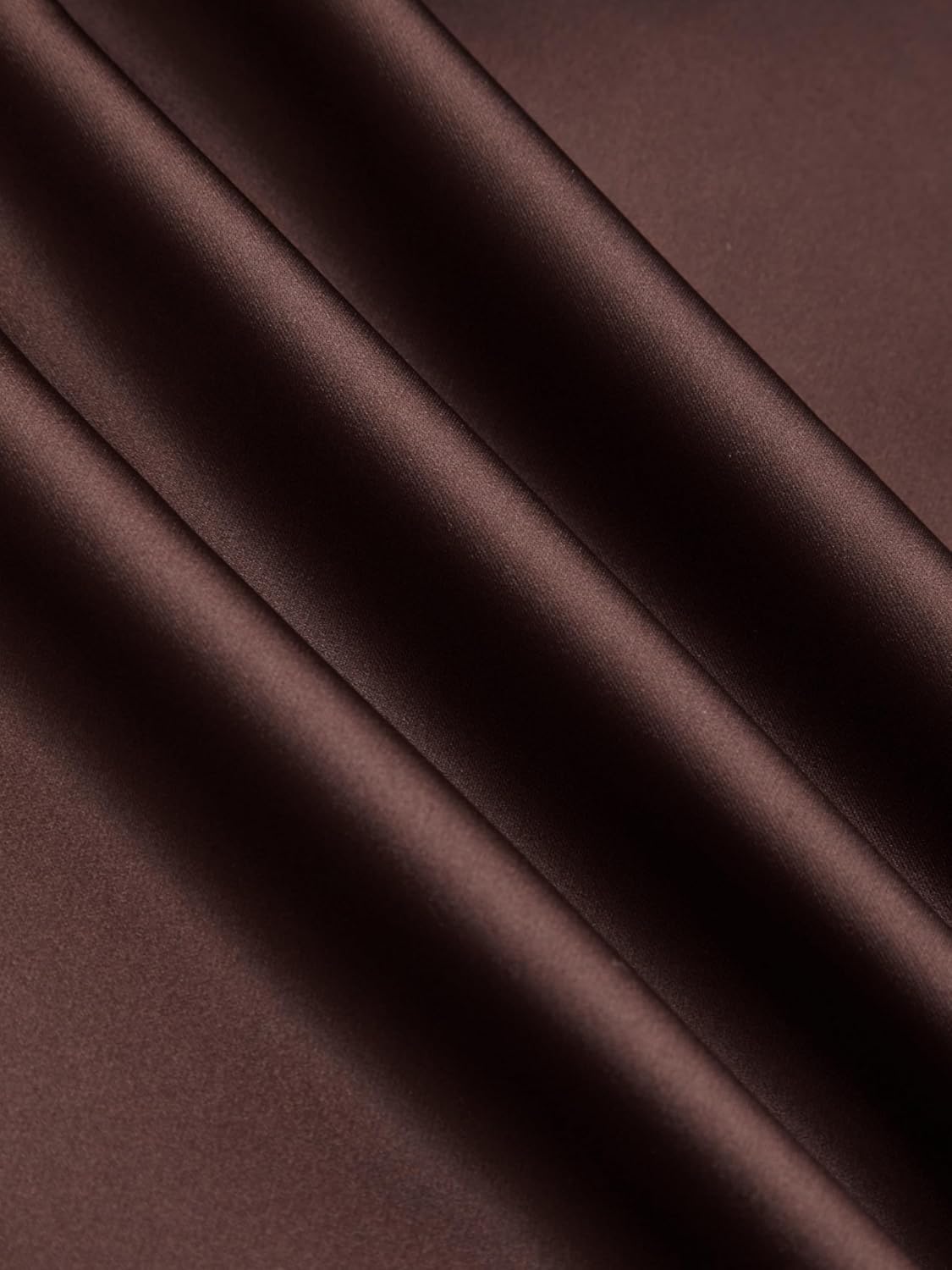 CIDER Satin Skirt for Women Maxi Skirts Elegant A Line Long Skirts Mid Waist Zipper Closure Women's Skirt