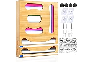 6-in-1 Sandwich Bag Organizer for Organized Storage