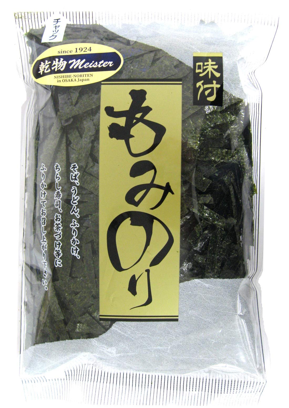 Amazon.co.jp: 西部海苔店 味付もみのり【早摘み】業務用 たっぷり100g 