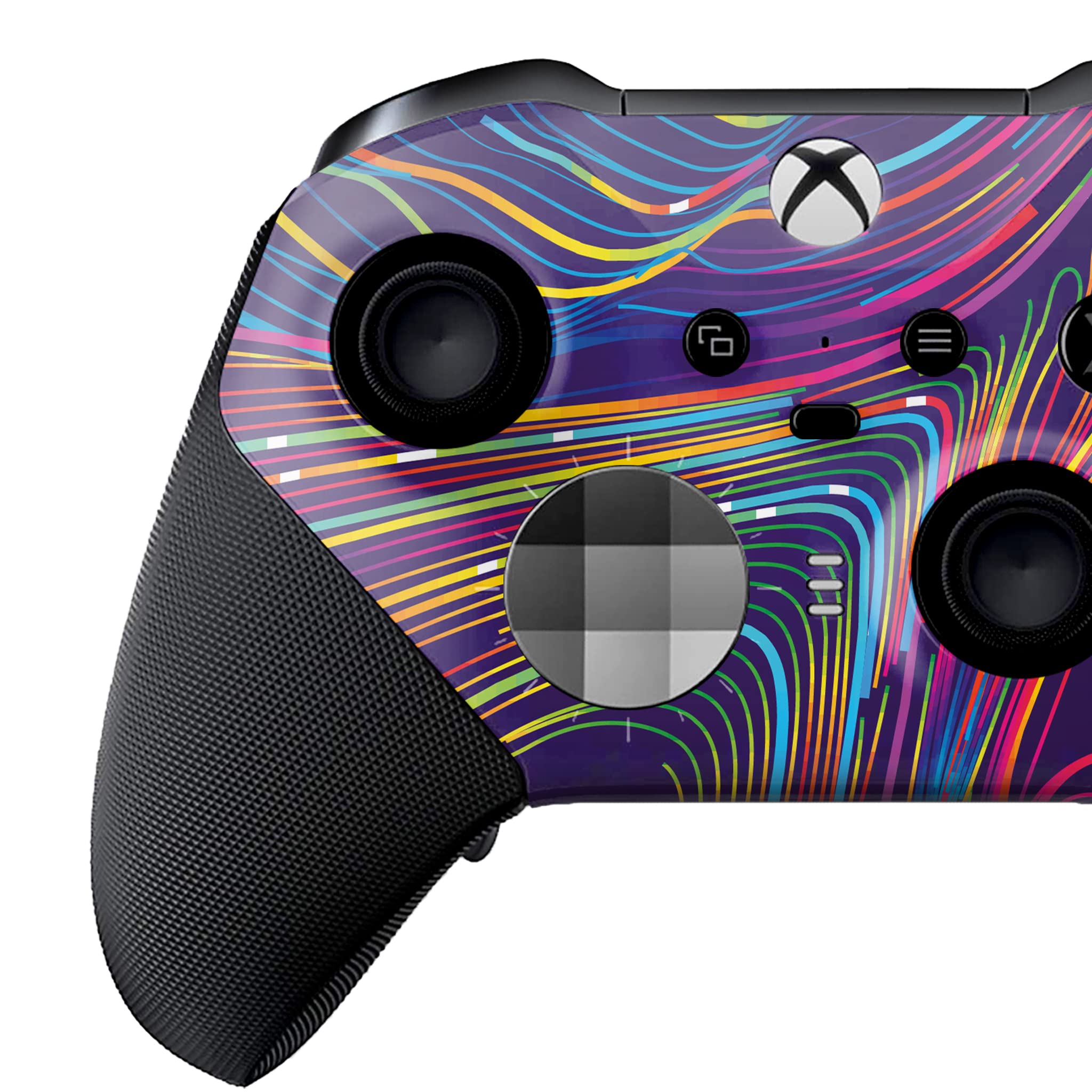 BCB Controller Customised for Elite Controller Wireless. Original Elite Series 2 Controller Compatible with Xbox One / Series X & S Remote Control. Customized with Water Transfer Printing (Not a Skin)