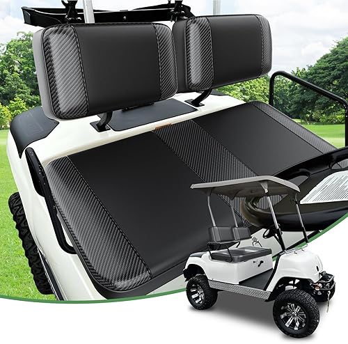 T TGBROS Fundas de asiento de carrito de golf para Club Car DS OEM, fundas de asiento ordinarias para carrito de golf, kit de cojín de asiento