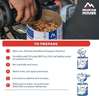 Mountain House Lasagna with Meat Sauce | Freeze Dried Backpacking & Camping Food | Survival & Emergency Food