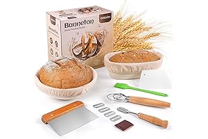Oridom 9" & 10" Banneton Set for Sourdough Bread