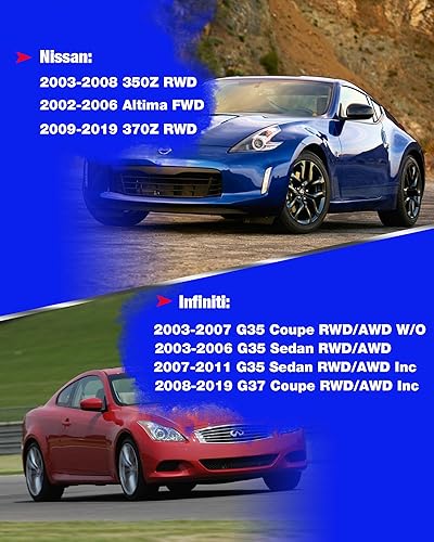 Miniatura 10 de KSP Brazo de inclinación trasero para 370Z G35 G37 Q40, puntera ajustable -2.00° a +2.00° Camber -3.00° a +3.00° Brazo de suspensión inferior, brazo