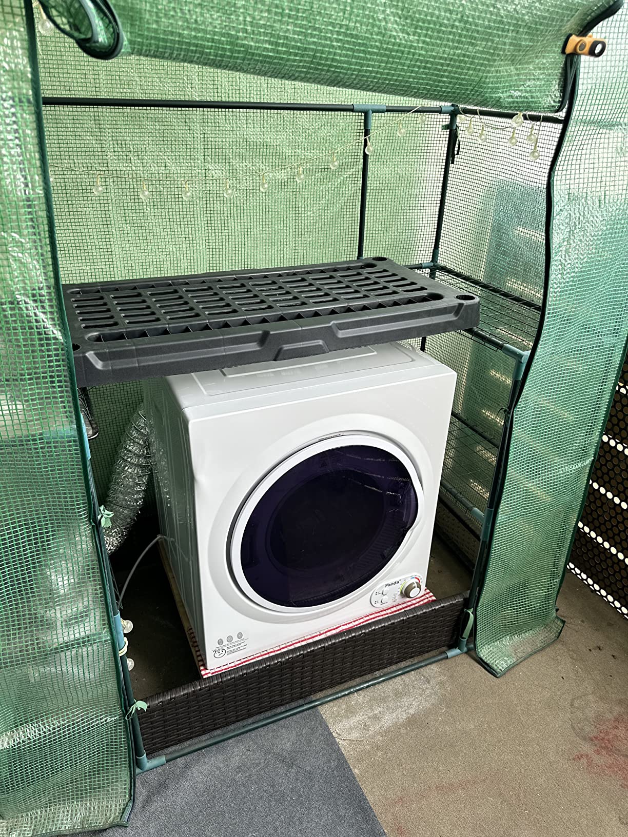 27/mo Finance Panda Portable Compact Laundry Dryer, 3.5 cu.ft, Black