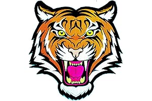 Large Size 10 inch Iron-on Patch Bengals Embroidered Patches