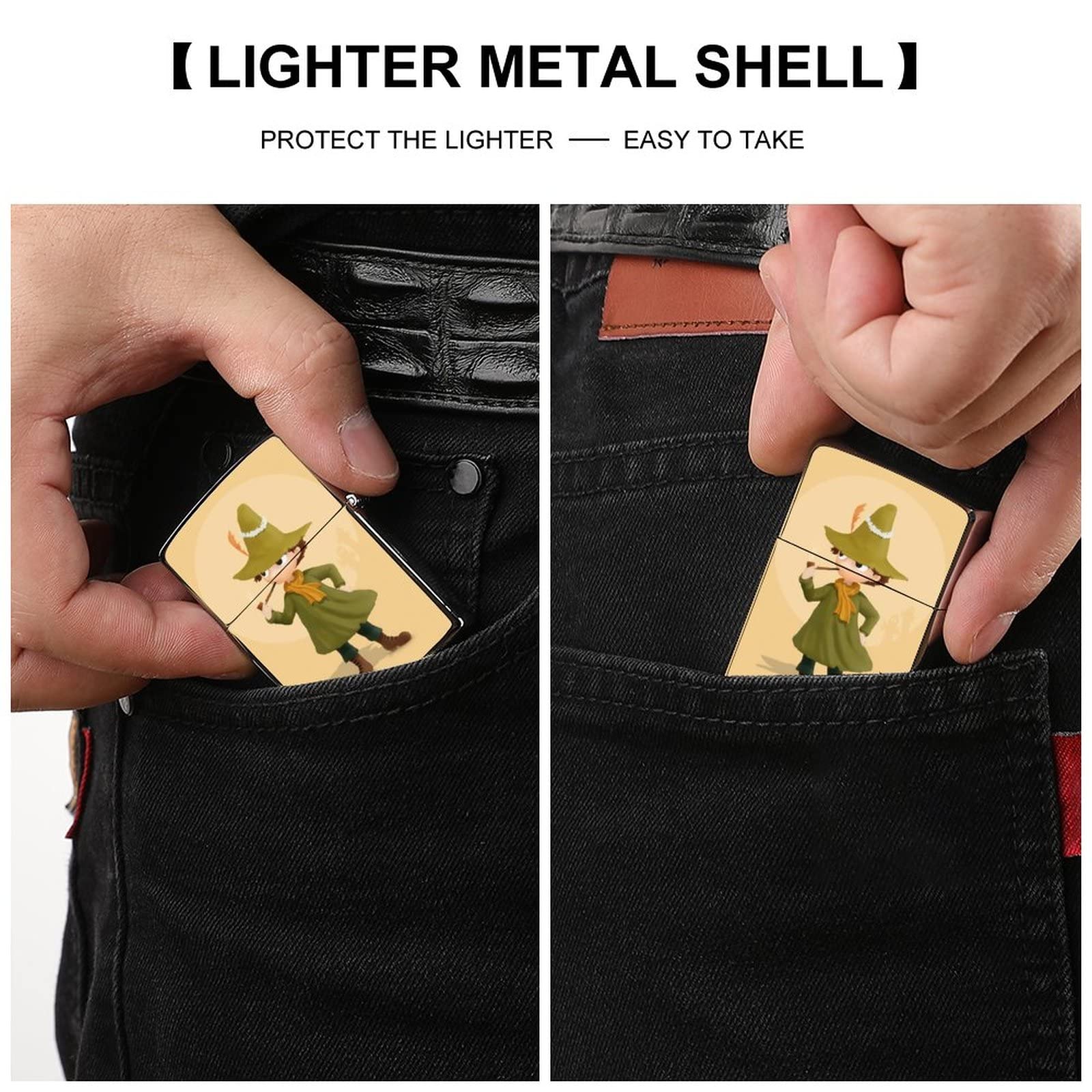 Amazon.co.jp: ムーミン スナフキン ライター アーマー ZIPPO兼用