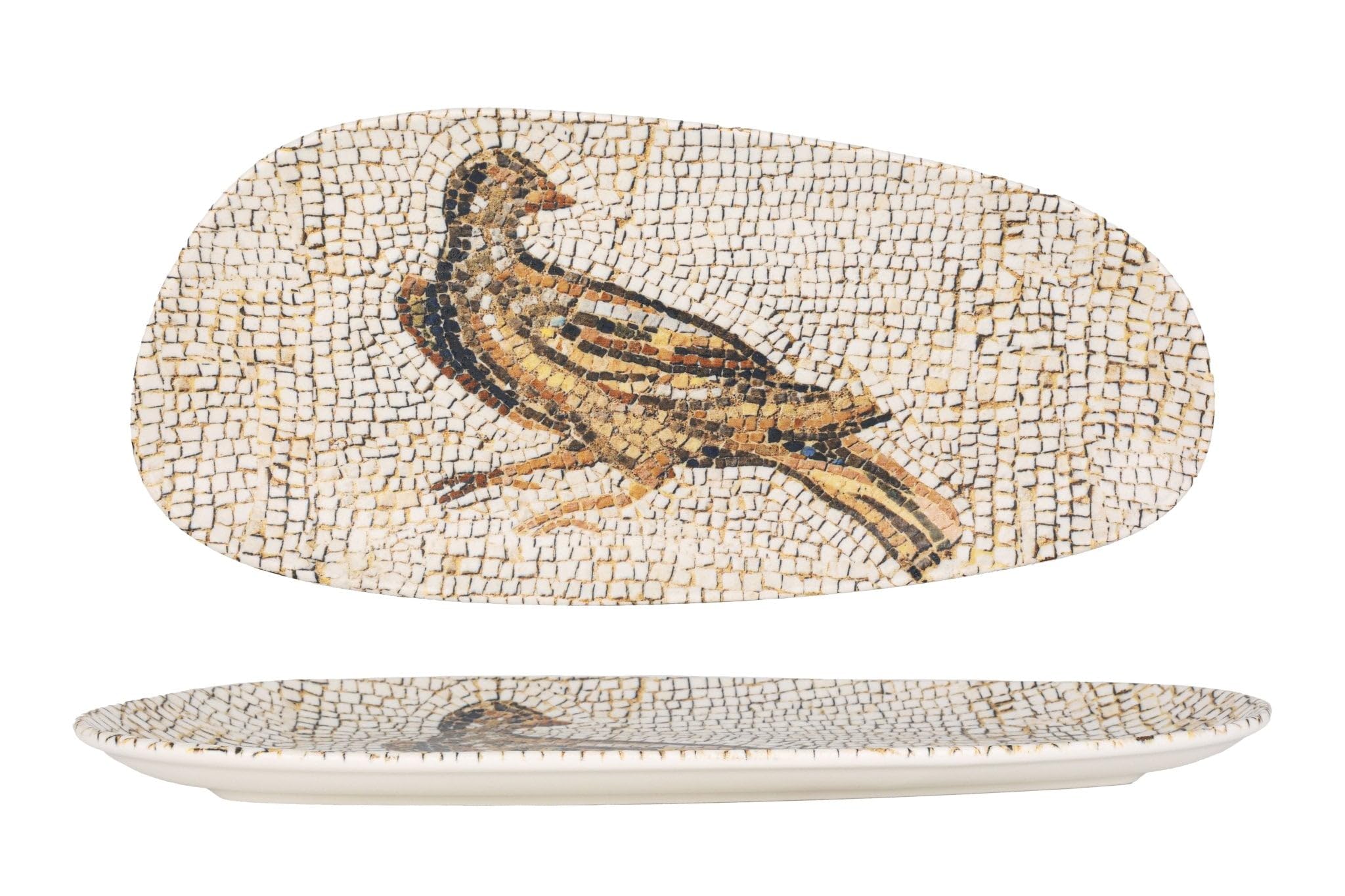 Bonna Talerz serwisowy - Mesopotamia - Porcelana - 36 cm - zestaw 2 sztuk