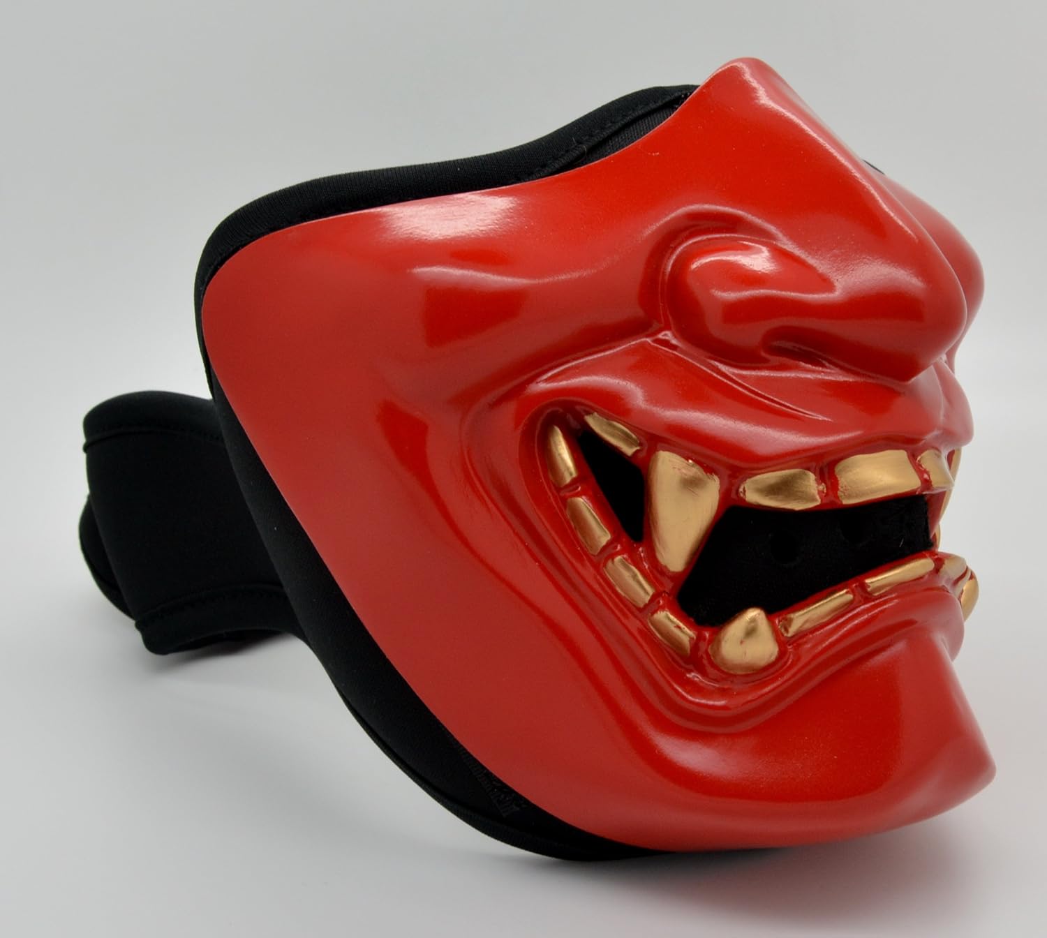 Samurai Motorcycle Biker Cycling Ski Snowboard Costume Halloween Red