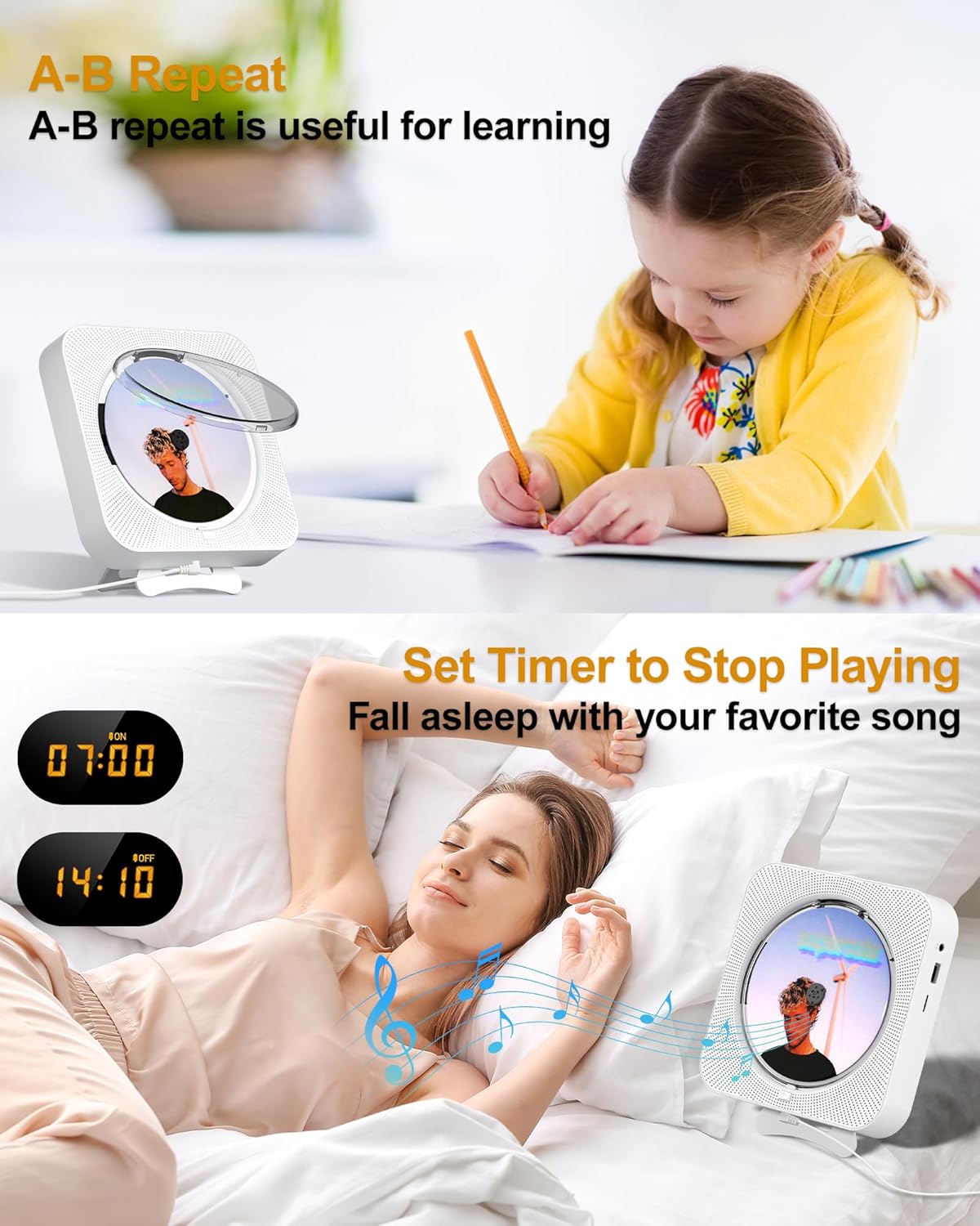 ENVYCLOUD CD Player (Sliver)