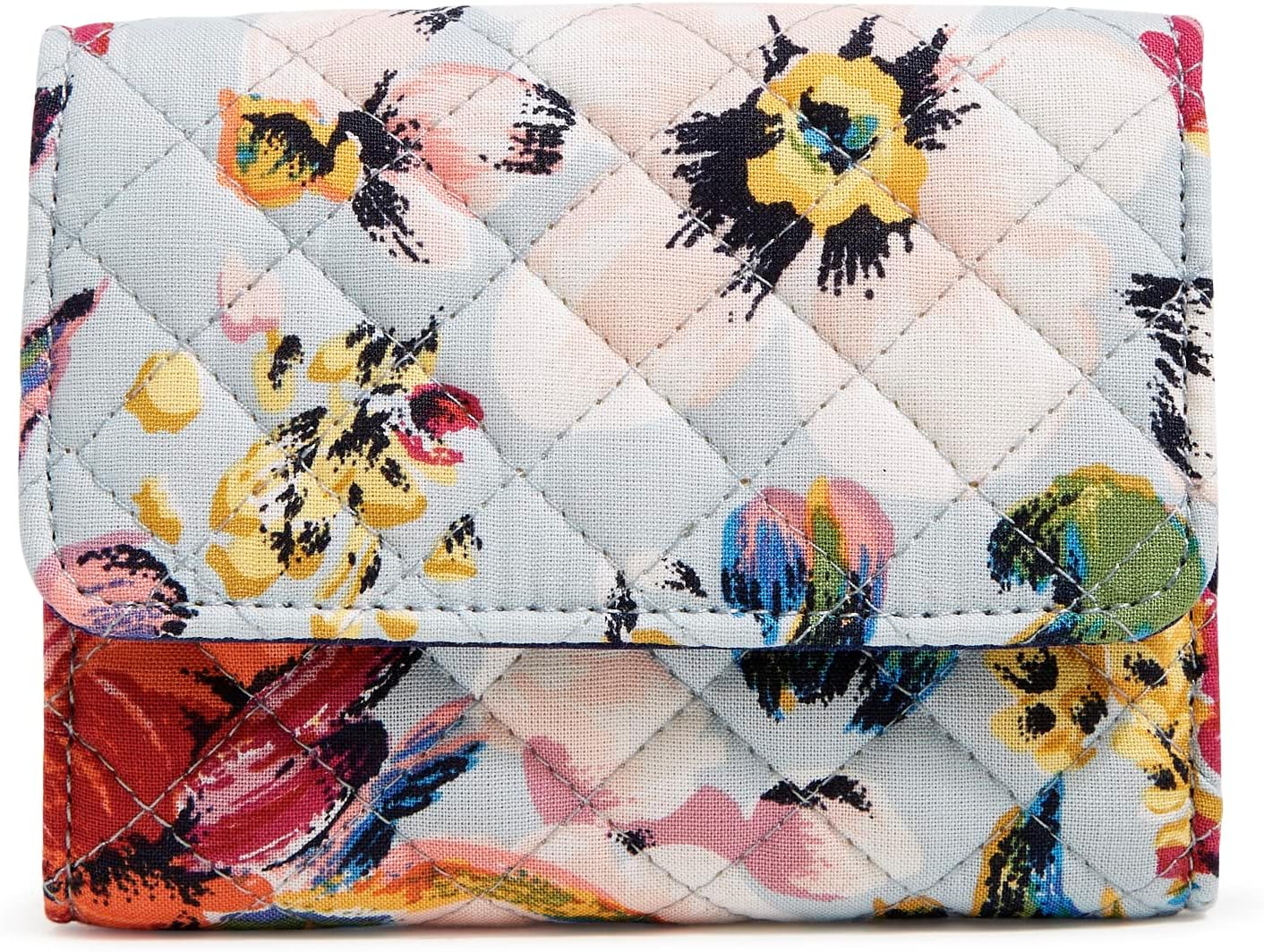 Vera Bradley Women's Cotton Riley Compact Wallet With