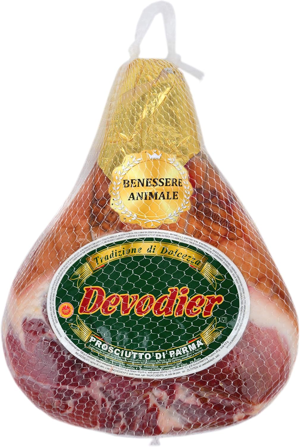 Prosciutto di Parma DOP DEVODIER Filiera Animal Welfare Benessere