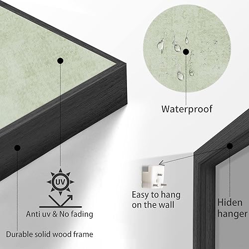 Miniatura 5 de jenesaisquoi (16 x 24 pulgadas - AJ Art Wall, póster de tenis - Decoración de habitación Hypebeast, marco de póster de Michael Jordan, arte de