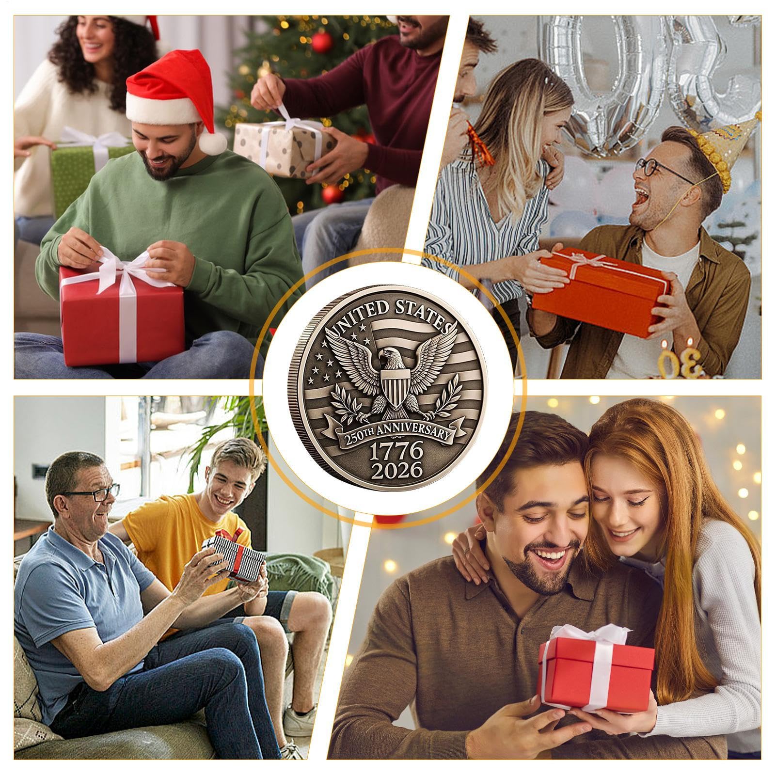 Challenge Coin - Coin commémoratif à Collectionner, Prix vétéran Artistique | Pièce de Monnaie Militaire Historique pour Les Amateurs, Cadeaux de, Souvenirs d'anniversaire, Hommage commémorati