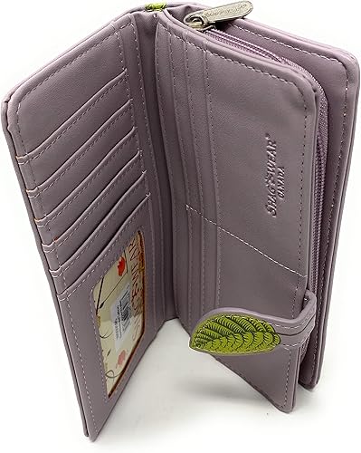 Miniatura 3 de Shag Wear Bumblebee Tattoo - Cartera grande de insectos para mujeres y adolescentes, piel vegana vegana sintética vegana de 7 pulgadas