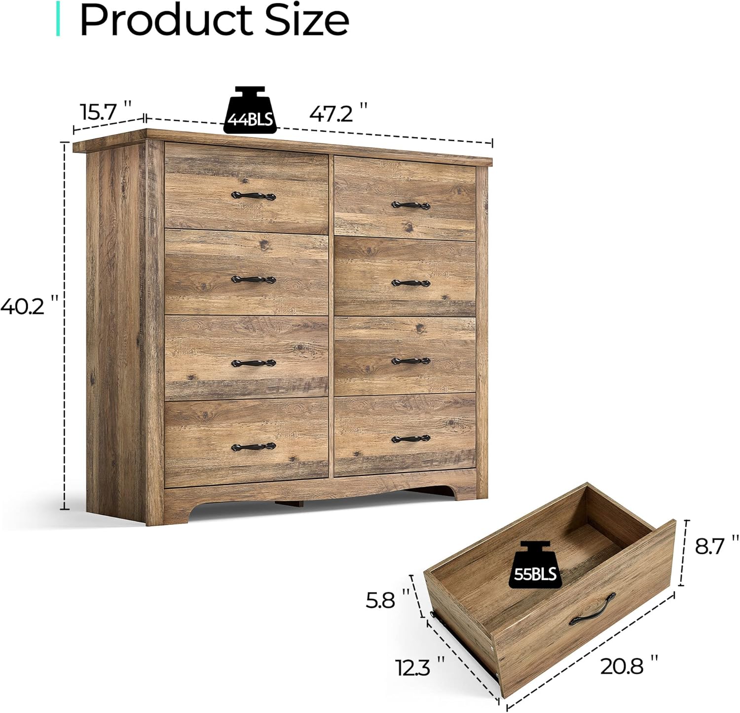 Product Dimensions Diagram