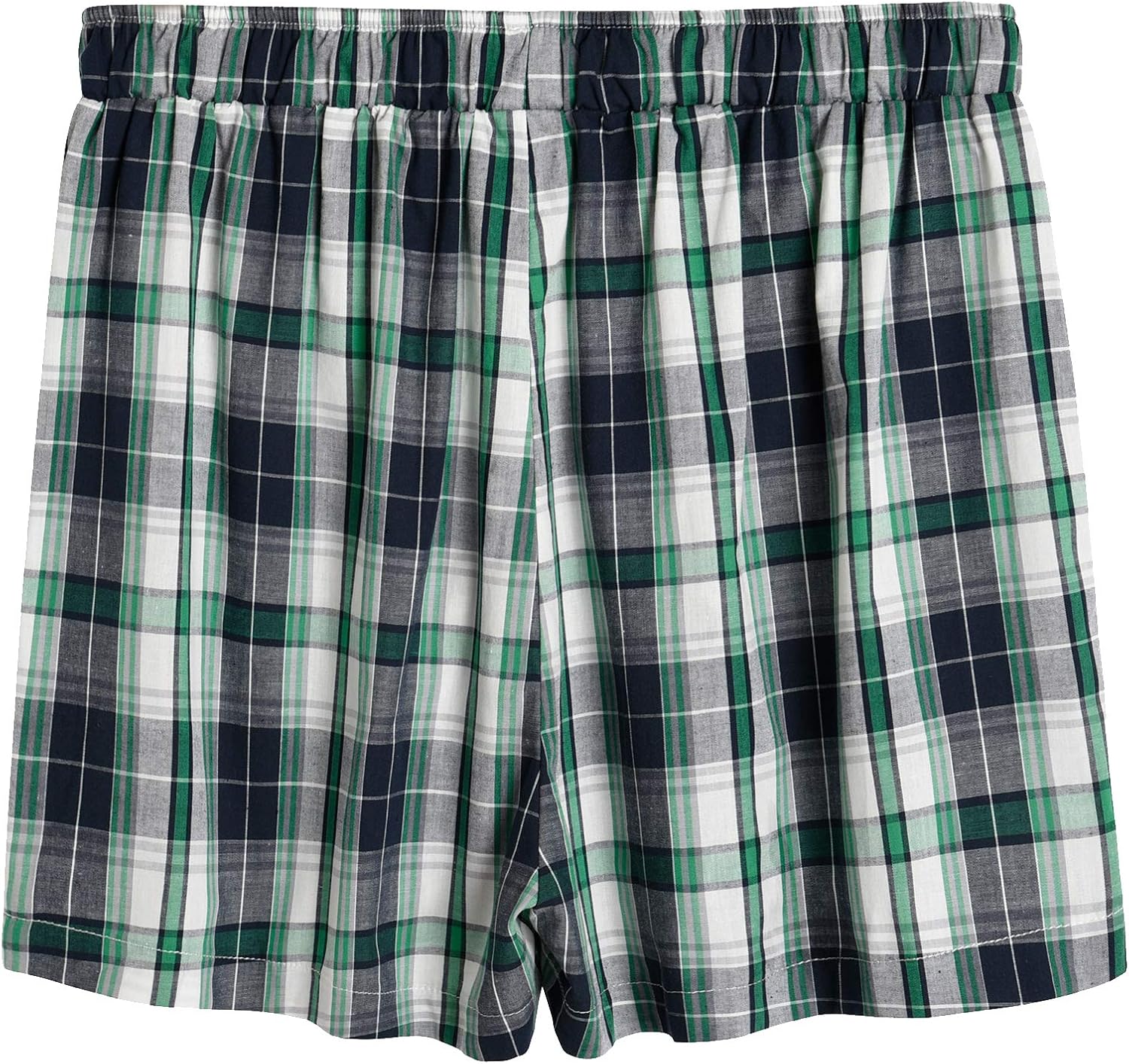 Latuza Women's Sleepwear Cotton Plaid Pajama Boxer Shorts