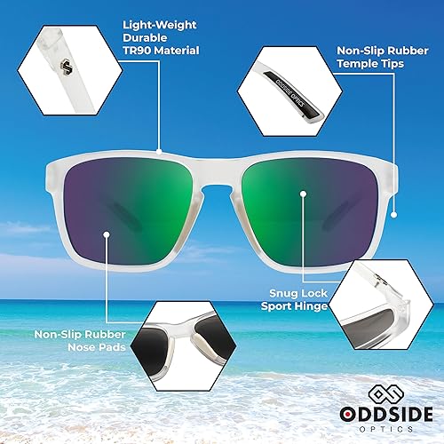 Miniatura 4 de Gafas de sol polarizadas para hombre  Gafas de sol con protección UV para conducir, pesca, golf, correr, trabajo