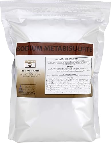 Metabisulfito de sodio de grado alimentario, 98.6% de pureza. , meta10-new, 1