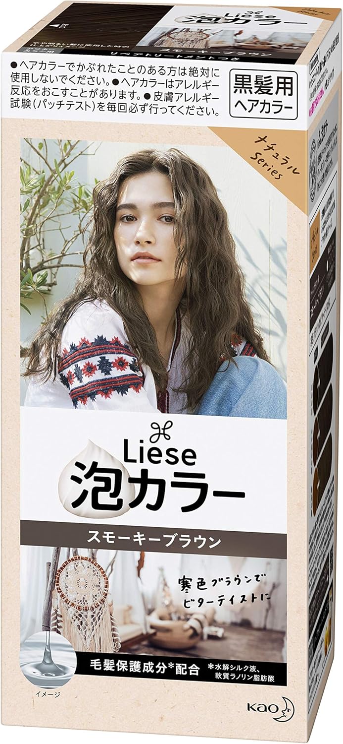Amazon リーゼ 泡カラー スモーキーブラウン 108ml 医薬部外品 リーゼ おしゃれ染め 通販