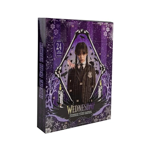 Cinereplicas Wednesday - Merlina Addams Calendario de Adviento 2024 - Official License