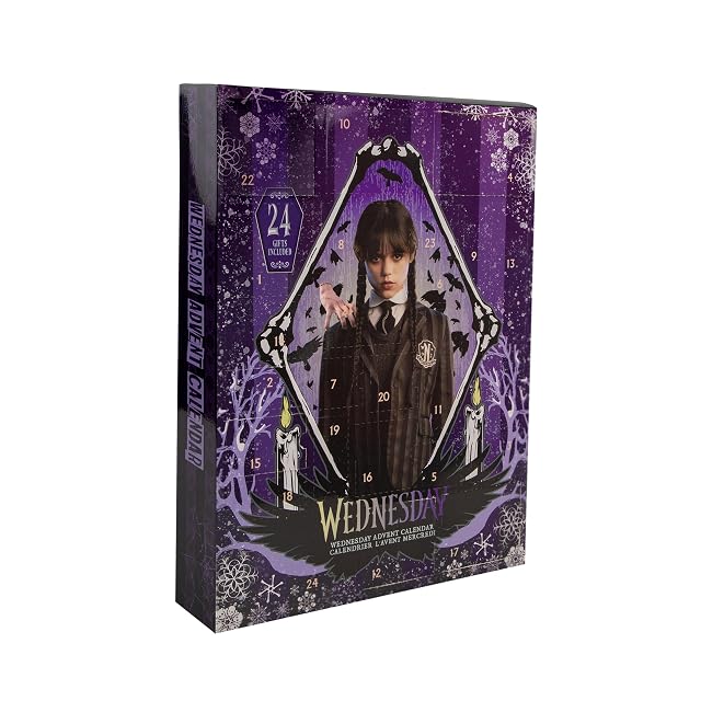 Cinereplicas Wednesday - Merlina Addams Calendario de Adviento 2024 - Official License