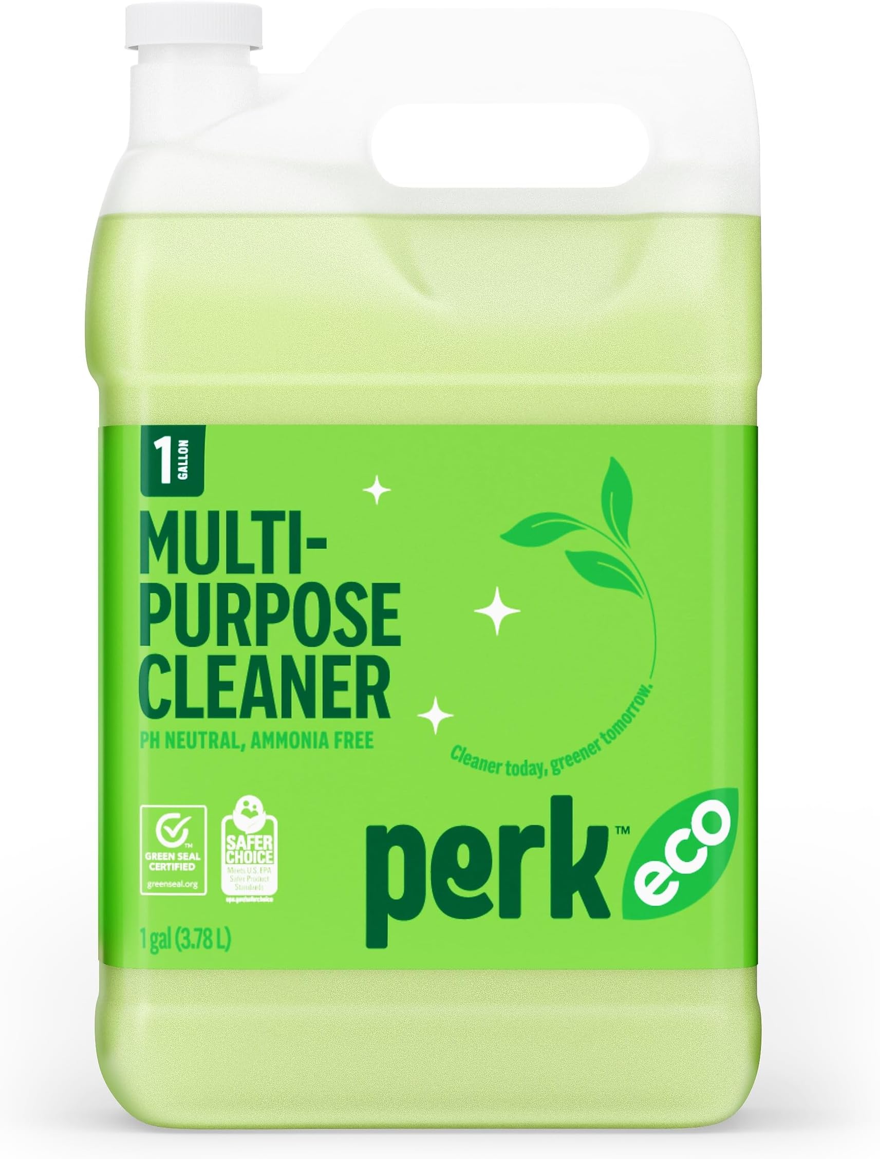 Sustainable Earth Ready‑to‑Use All‑Purpose Cleaner Refill, 1‑Gallon Bottle — Multi‑Surface Cleaning Solution for Kitchens, Floors & Commercial Facilities