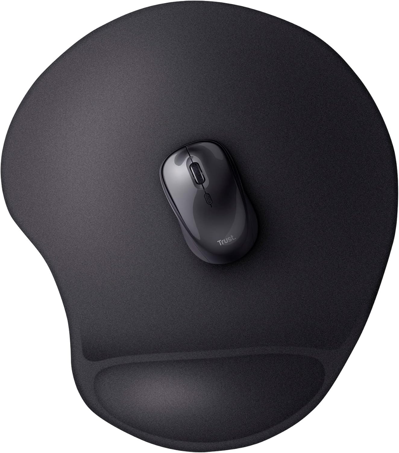 Trust Bigfoot XL Mouse Pad w/Stand, Black, Large