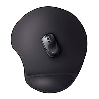 Trust Bigfoot XL Tappetino per Mouse in Gel 255 x 295 mm - Nero