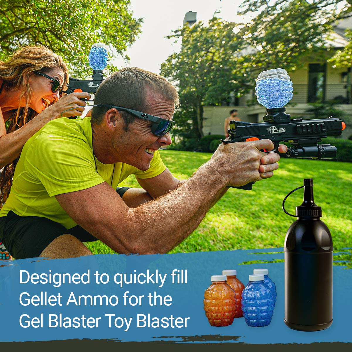 Buy Gel Blaster Speed Loader 2 Pack Quickly Refills Gel Blaster Ammo