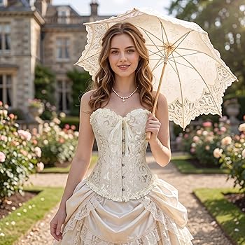 Amazon.com: frawirshau Women's Renaissance Corset Top,lace up