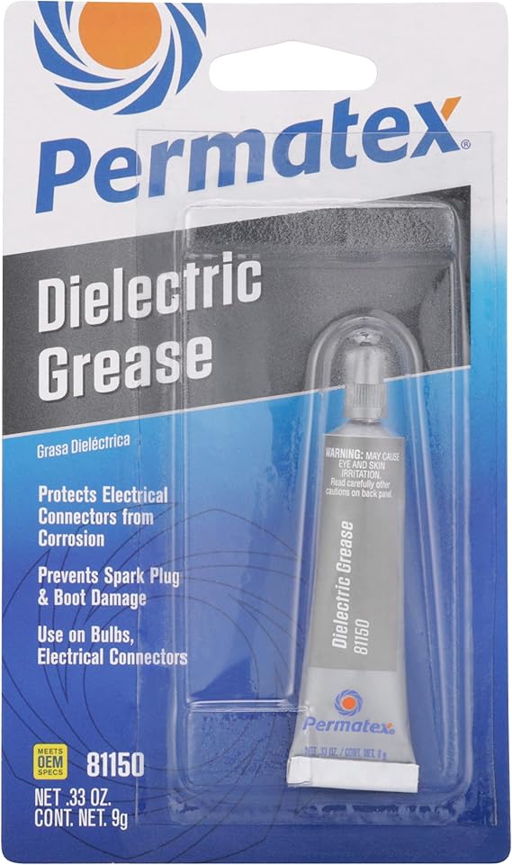 Permatex 81150 Dielectric TuneUp Grease, Protects connections from