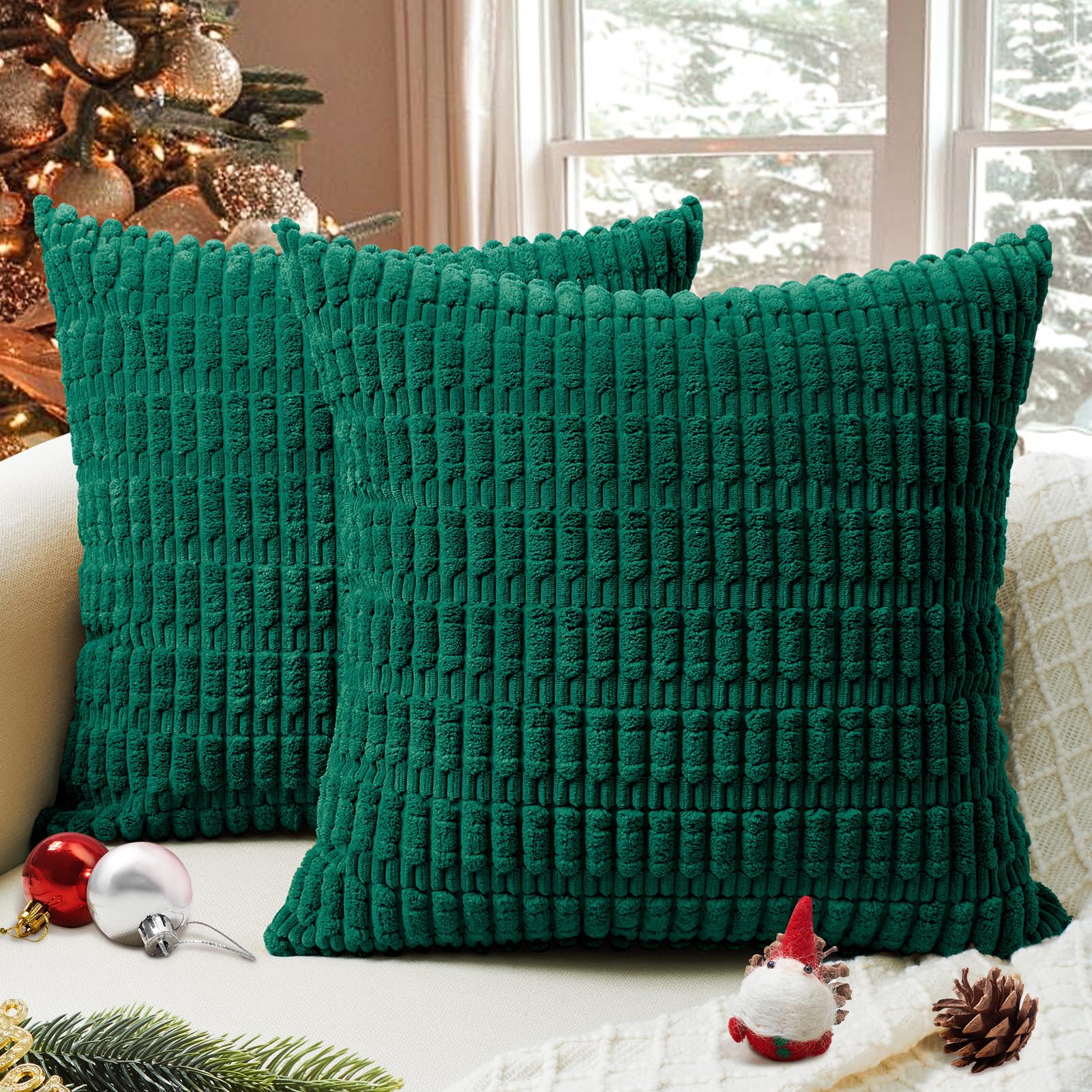 Taies d'oreiller de Noël Softalker : rénovez vos vieux coussins de canapé