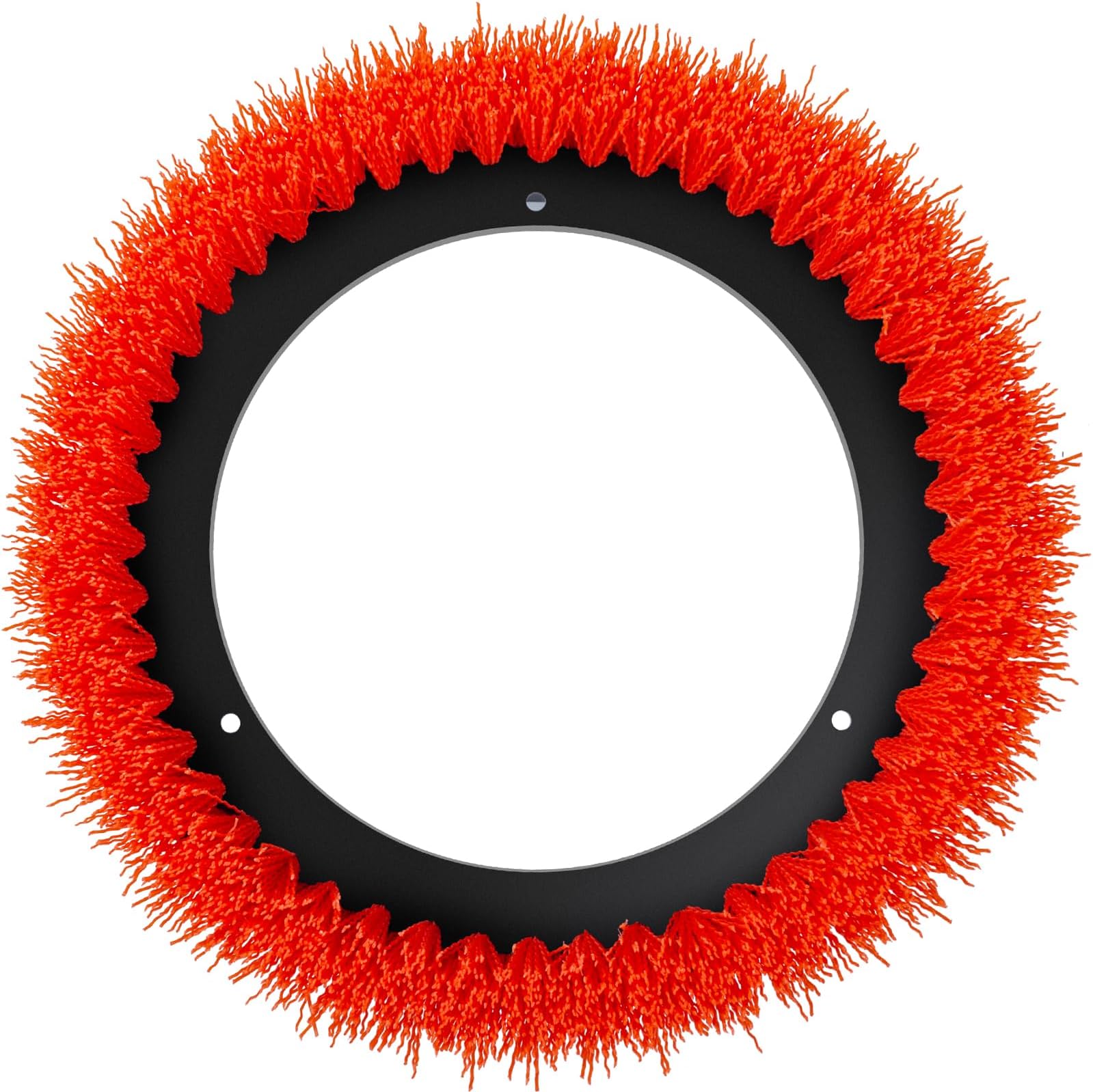 - HHQ Commercial Scrub Brush for Orbital Floor Scrubber, Compatible with Oreck Orbiter XL ORB550MC, Bissell BGEM9000, 12" Diameter, Heavy-Duty Brush, Orange