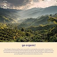 Vista 10 de Coffee Bean Direct Organic Fair Trade Dark Peru, café en grano entero, bolsa de 5 libras