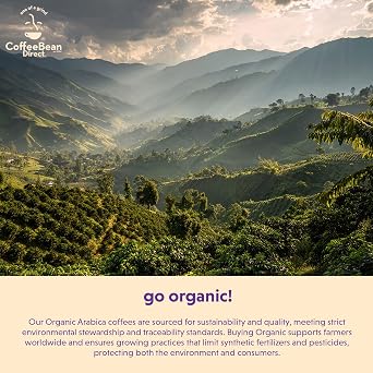 Coffee Bean Direct Unroasted Organic Fair Trade Colombian, 5lb Bag | Raw Arabica Coffee Beans for Home Roasting