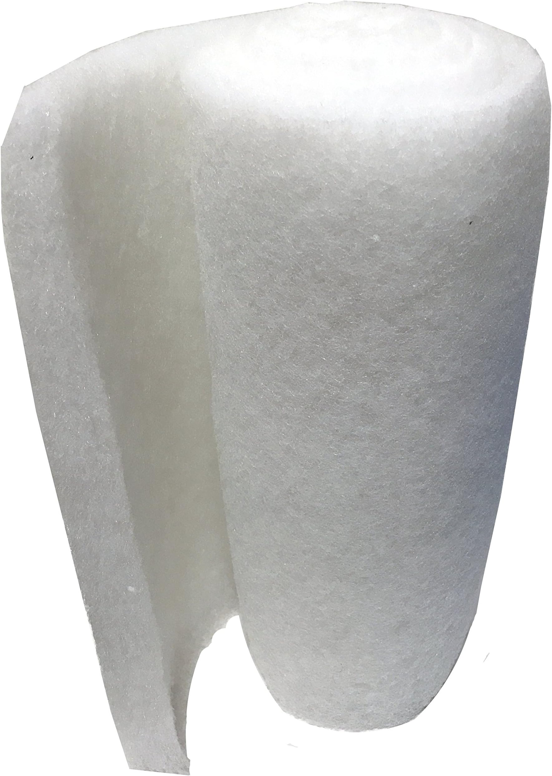 Premium Dual-Layer Filter Floss/Pad for Canisters, Sumps, Ponds and Aquariums - Cut to Fit 12x72 - Dye Free