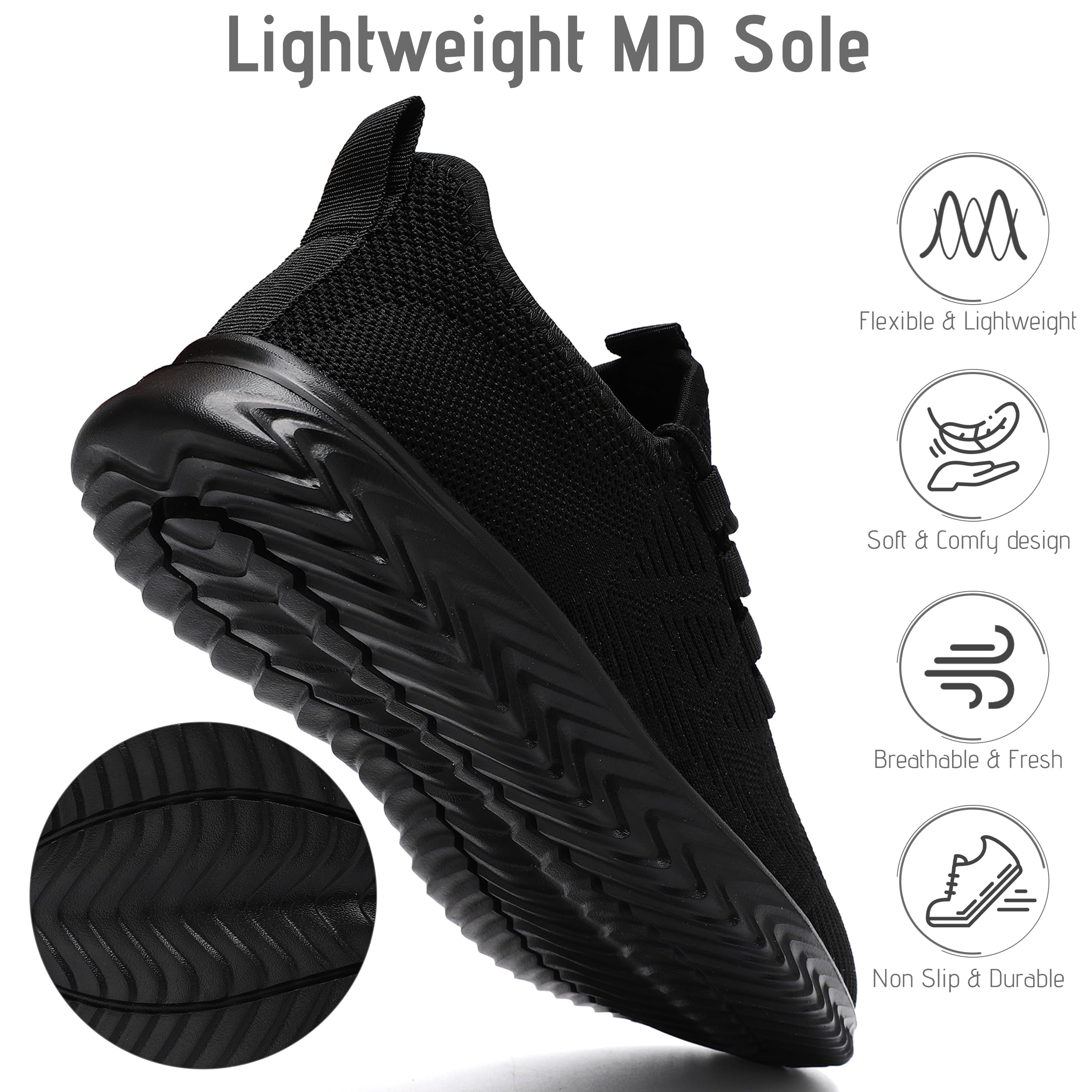 Tenis de correr para hombre, tenis para caminar, gimnasio, ligeros, antideslizantes, de malla, informales, para entrenamiento