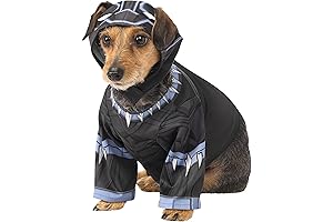 Rubie's Marvelous Black Panther Pet Costume: Unleash Your Feline's Superhero Spirit