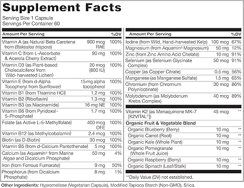Miniatura 3 de Naturelo Multivitamina de un día para mujeres 1