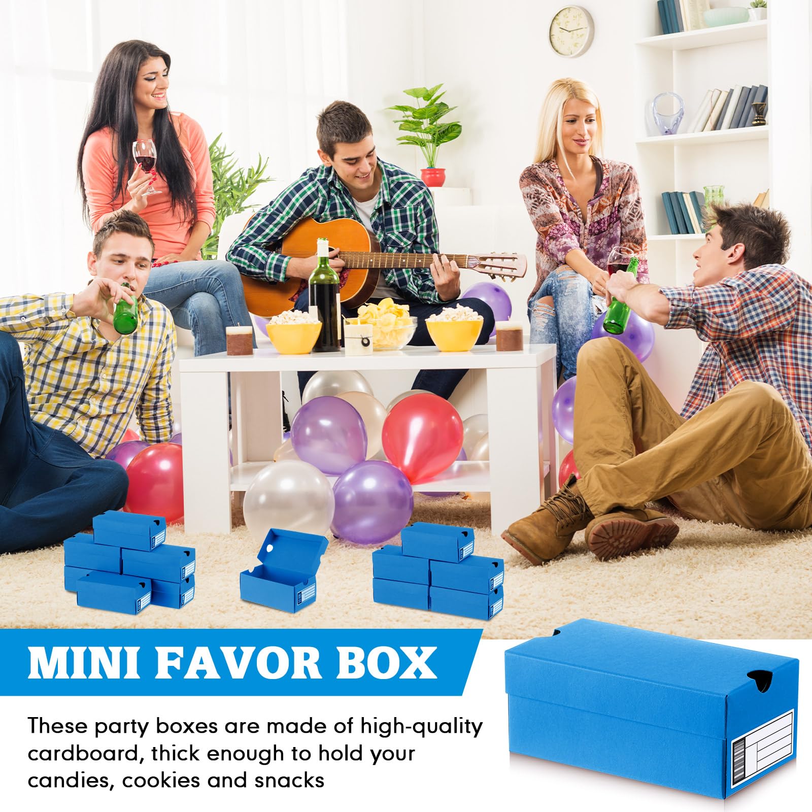 Amazon.com: Fullhawl 12 Sets Mini Sneaker Boxes for Party Favors  display picture 1