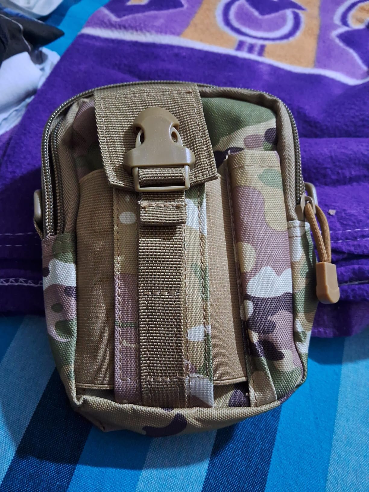 FiveloveTwo Small Tactical Molle Pouch - Multi-Purpose EDC Waist Bag For Tools & Gear | Nylon Utility Pouch - View #6